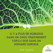 Guy Savoy- Noblesse Choux